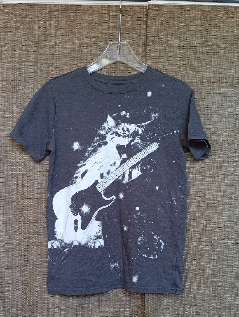Cat & Jack Charcoal T‑Shirt with White Logo